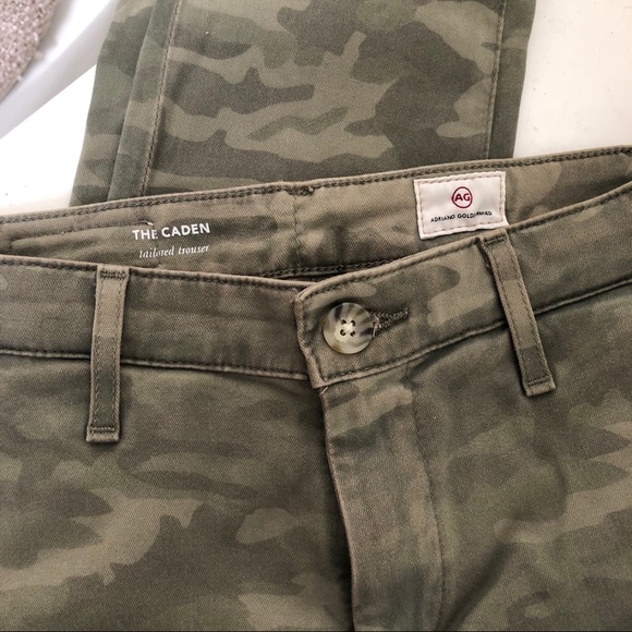 AG The Caden Camo Twill Trousers - Picture 6 of 9